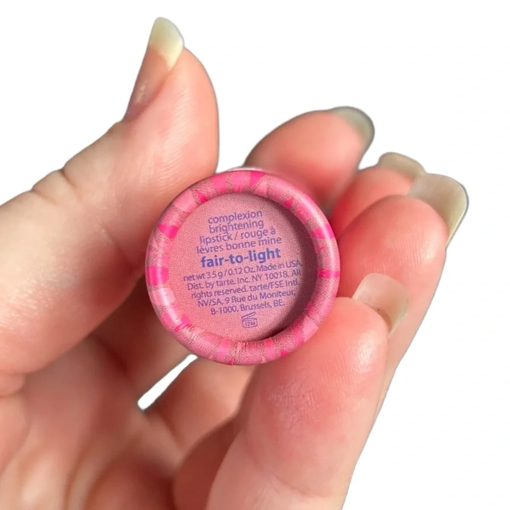 Tarte Complexion Brightening Lipstick in Fair-to-Light Discontinued NWT
